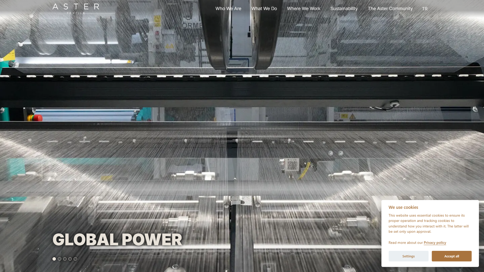 Aster Textile Textile factory Turkey