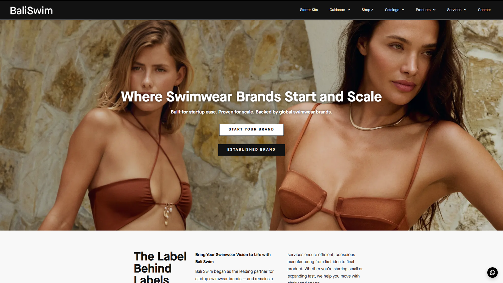 Bali Swim garment manufacturing businesses