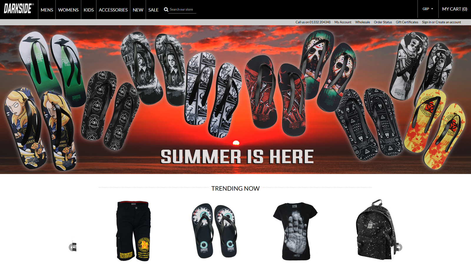 Darkside Clothing gothic fashion wholesale