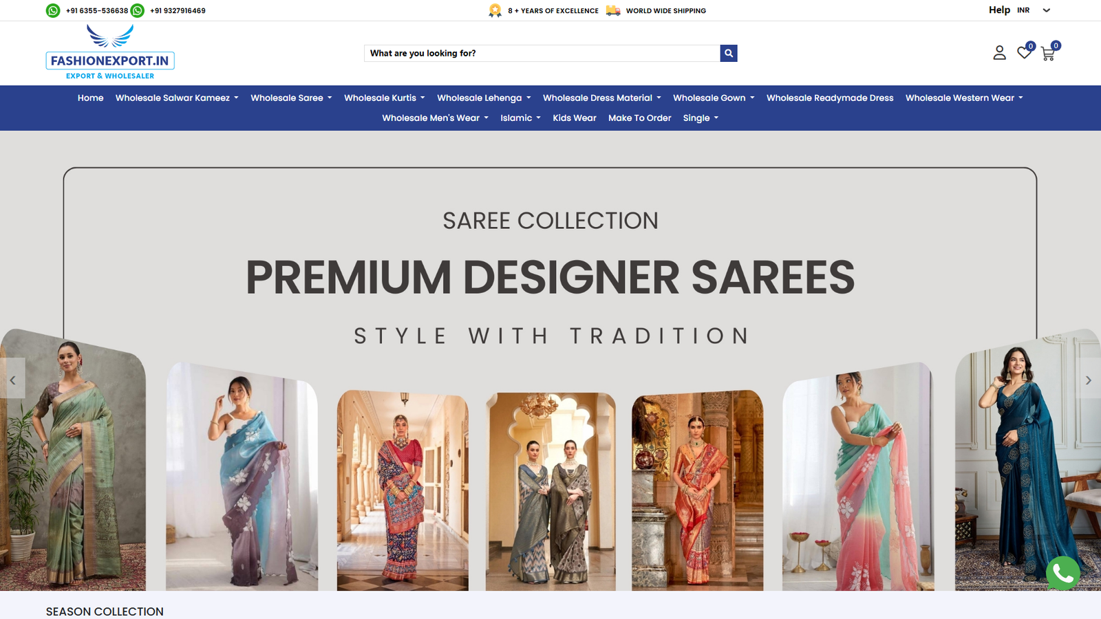 Fashion Export Wholesale ethnic garments