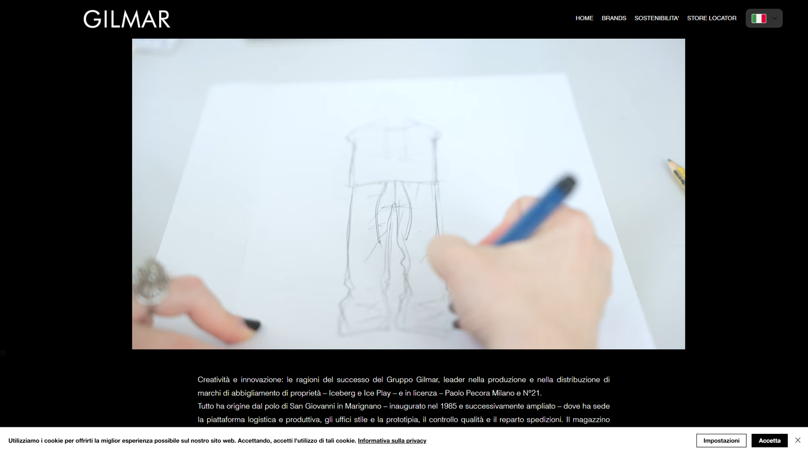 Gilmar Divisione Industria S.p.A. Wholesale Italian apparel