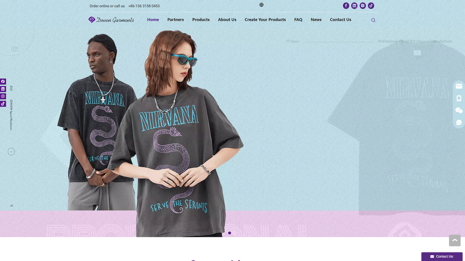 Ltd. Chinese apparel suppliers