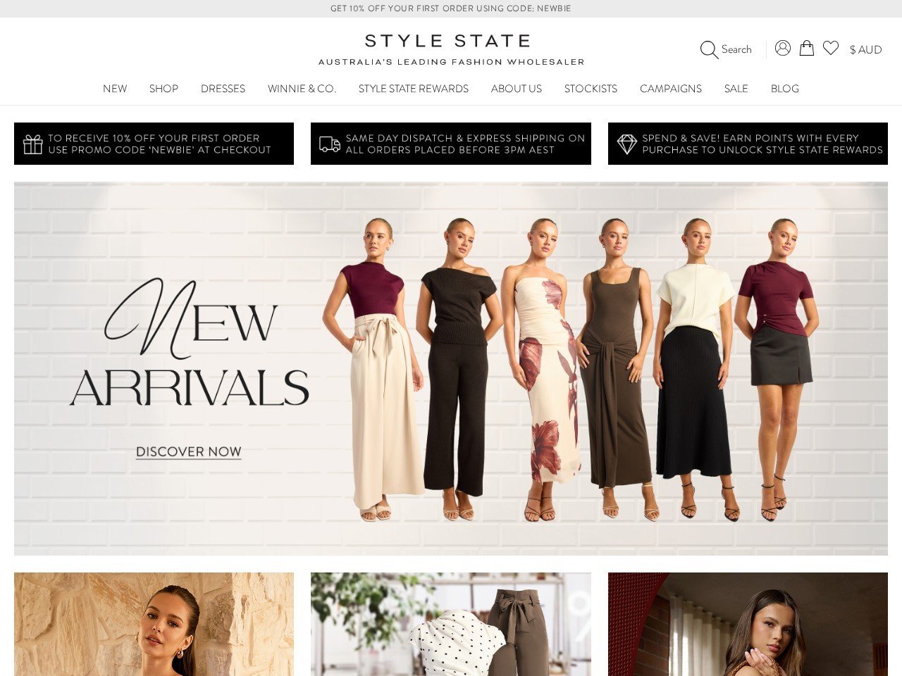 Style State fashion wholesale vendors