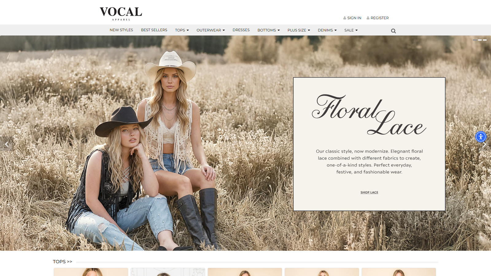 Vocal Apparel Emily fashion wholesale