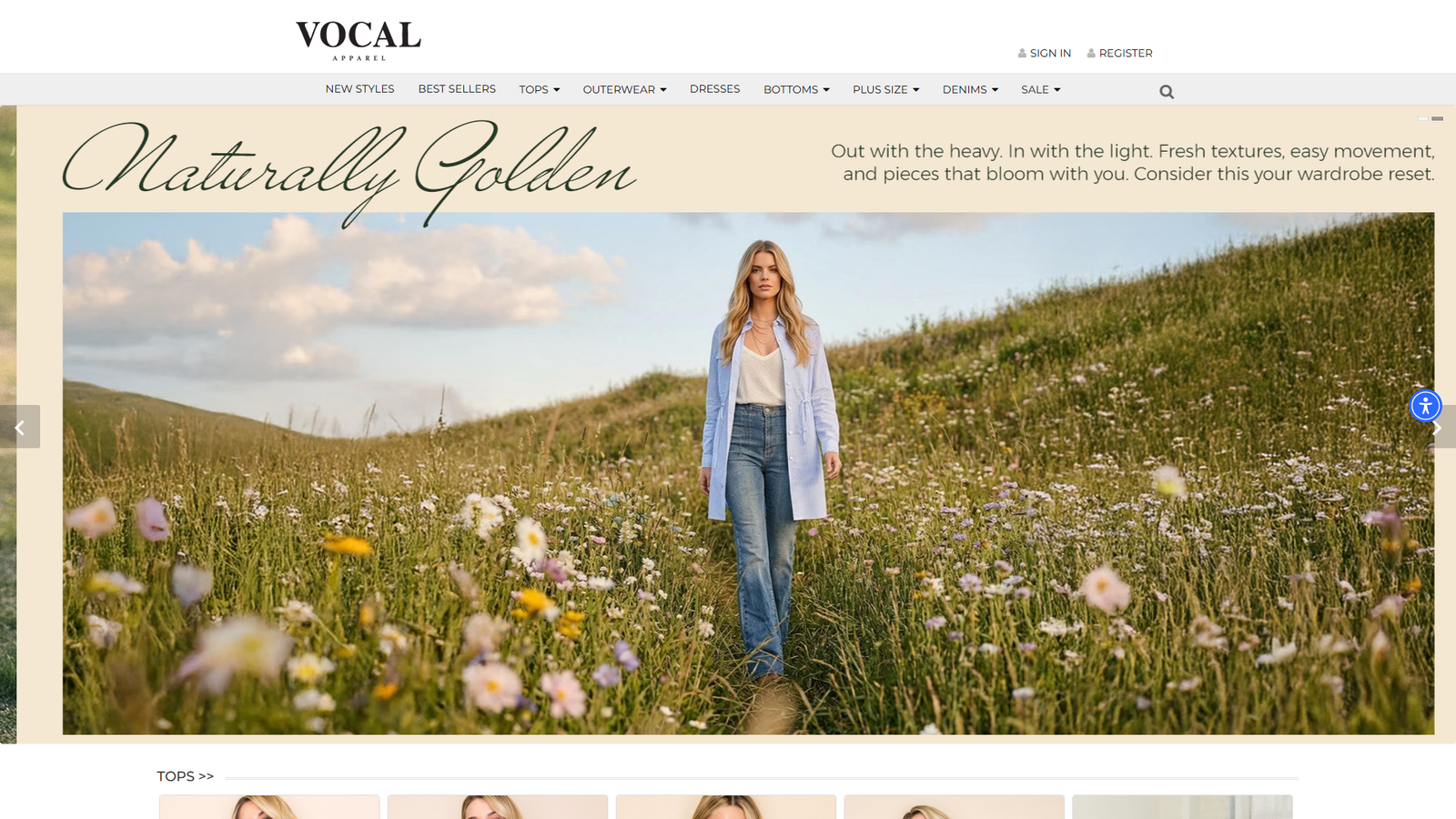 Vocal Apparel bulk plus size fashion