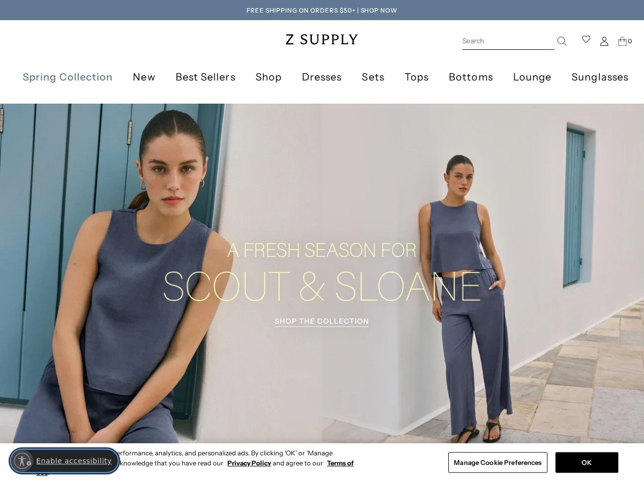 Z SUPPLY budget-friendly wholesale fashion