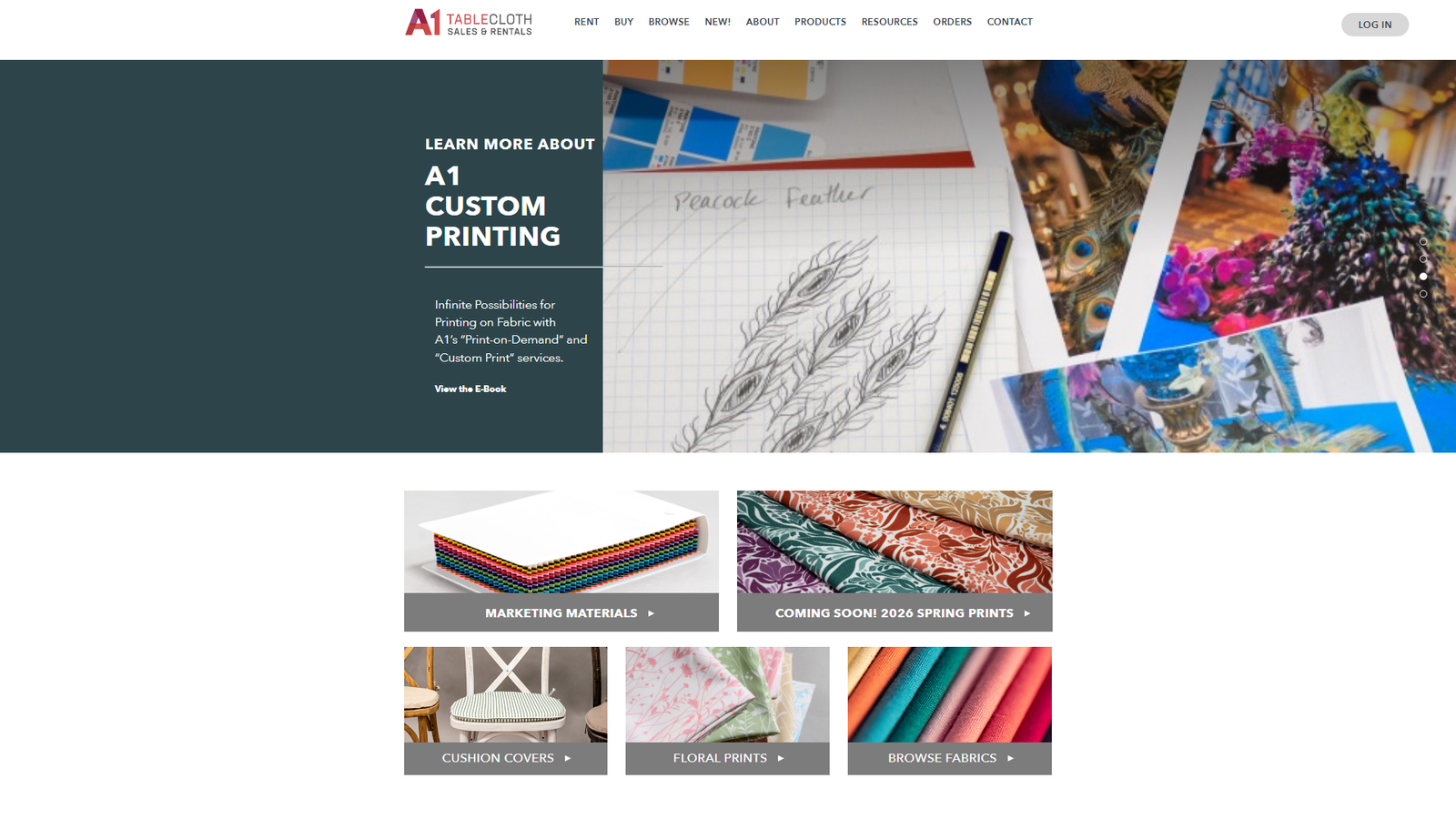 A1Tablecloth table fabric workshop