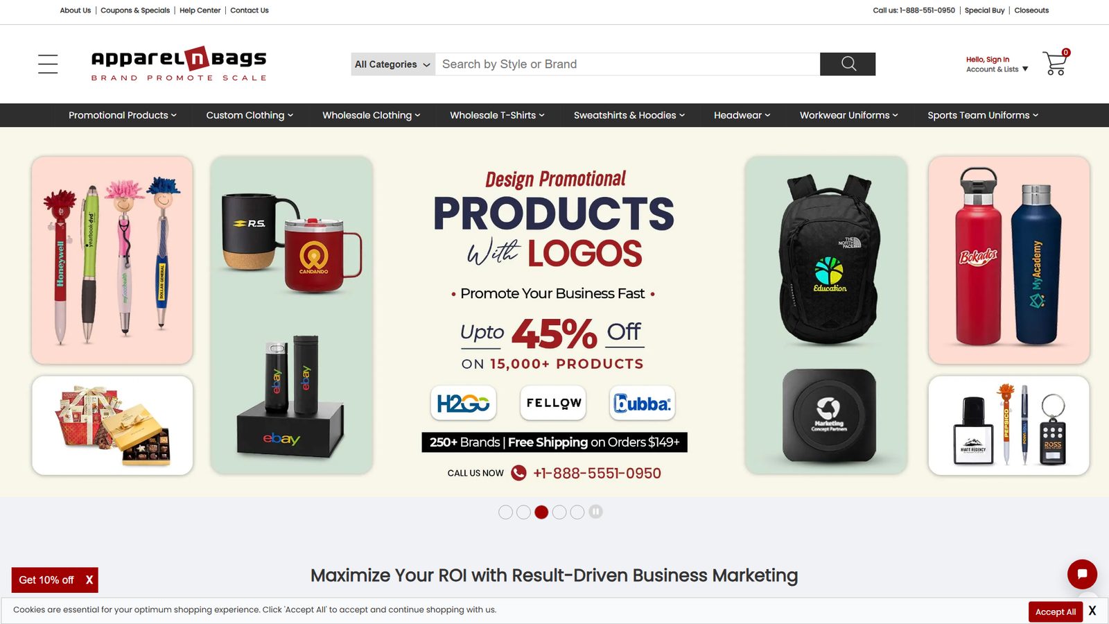 ApparelnBags retail clothing marketplace