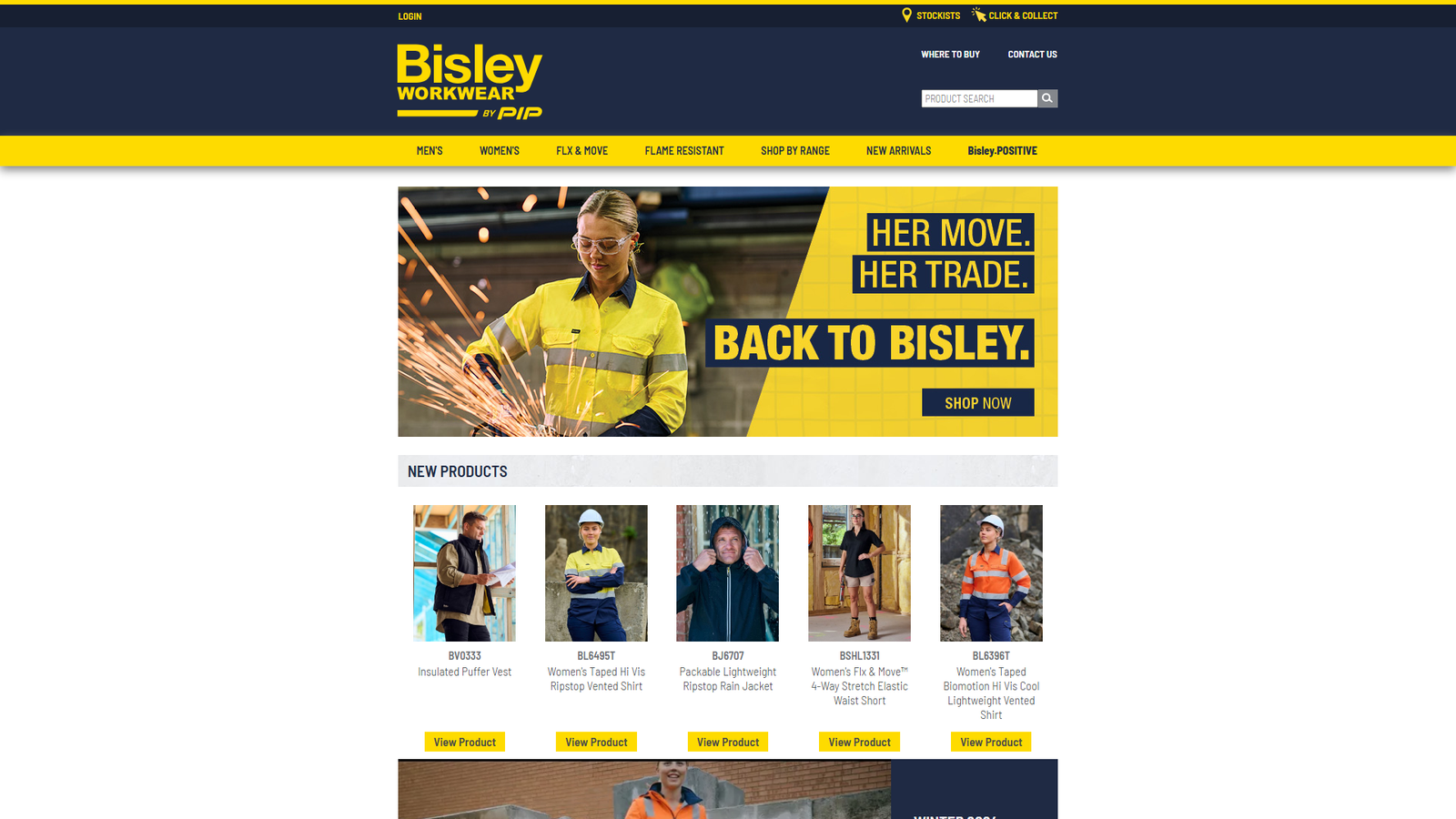 Bisley Workwear business attire factory