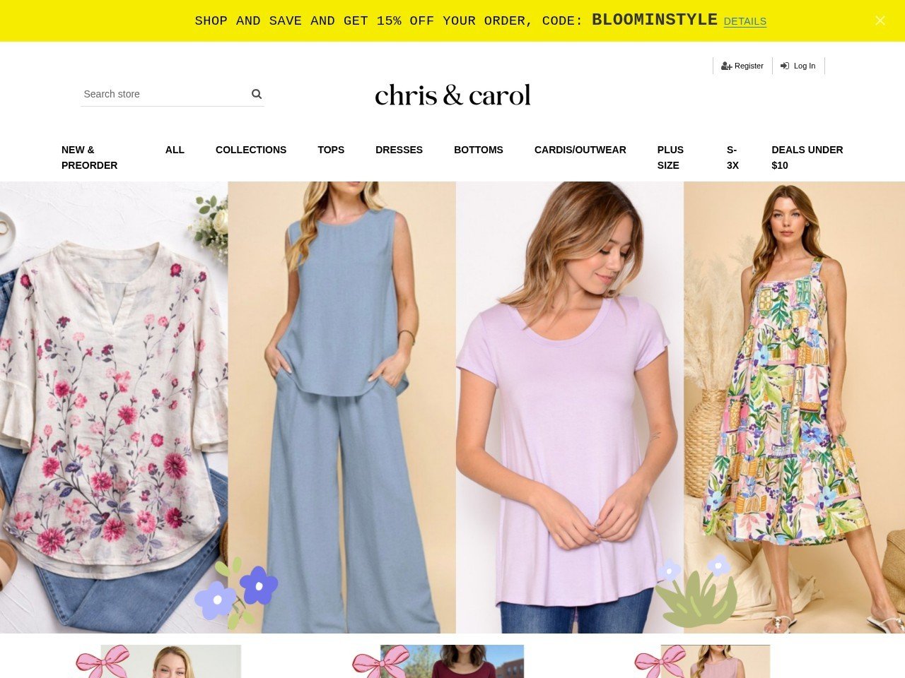 Chris & Carol wholesale ladies' clothing suppliers