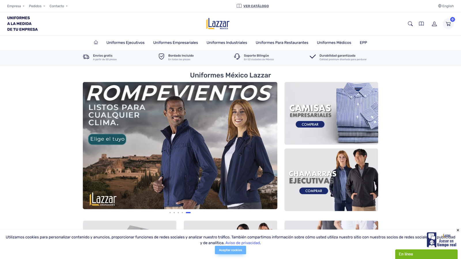 Lazzar S.A. de C.V. textile factories Mexico