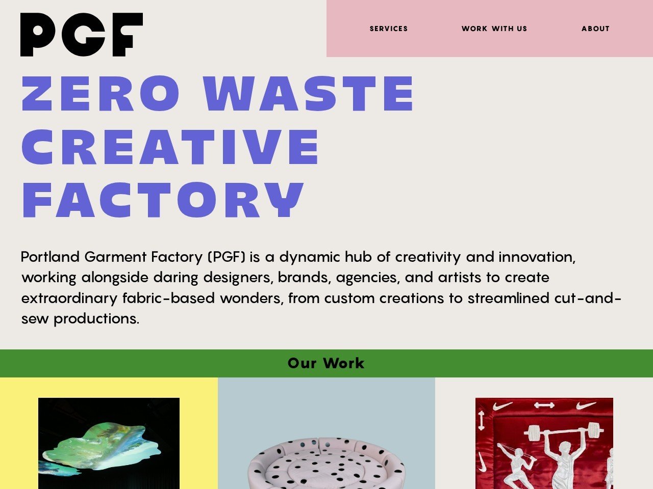 Portland Garment Factory discount clothing wholesalers