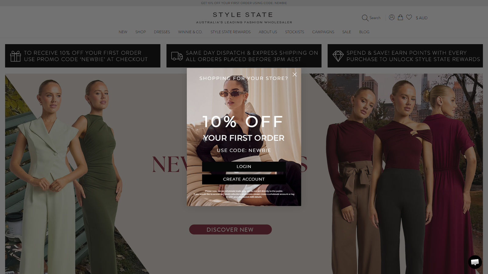 Style State mass clothing supplier