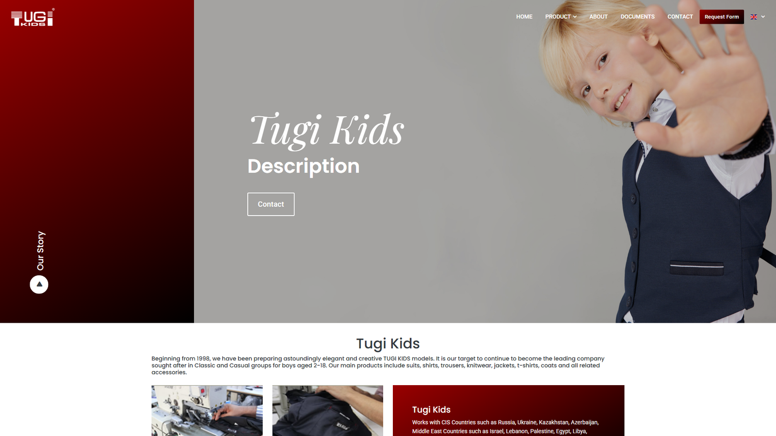 Tugi Çocuk Giyim Tekstil Sanayi ve Tic. Ltd. Şti. Turkey clothing suppliers