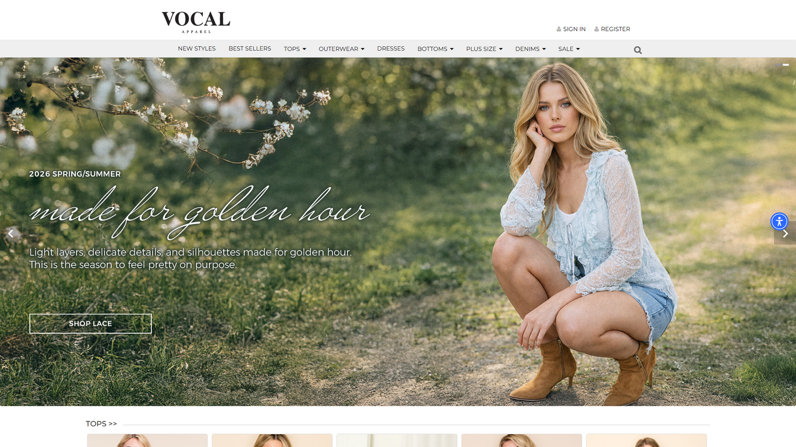 Vocal Apparel designer clothing wholesalers