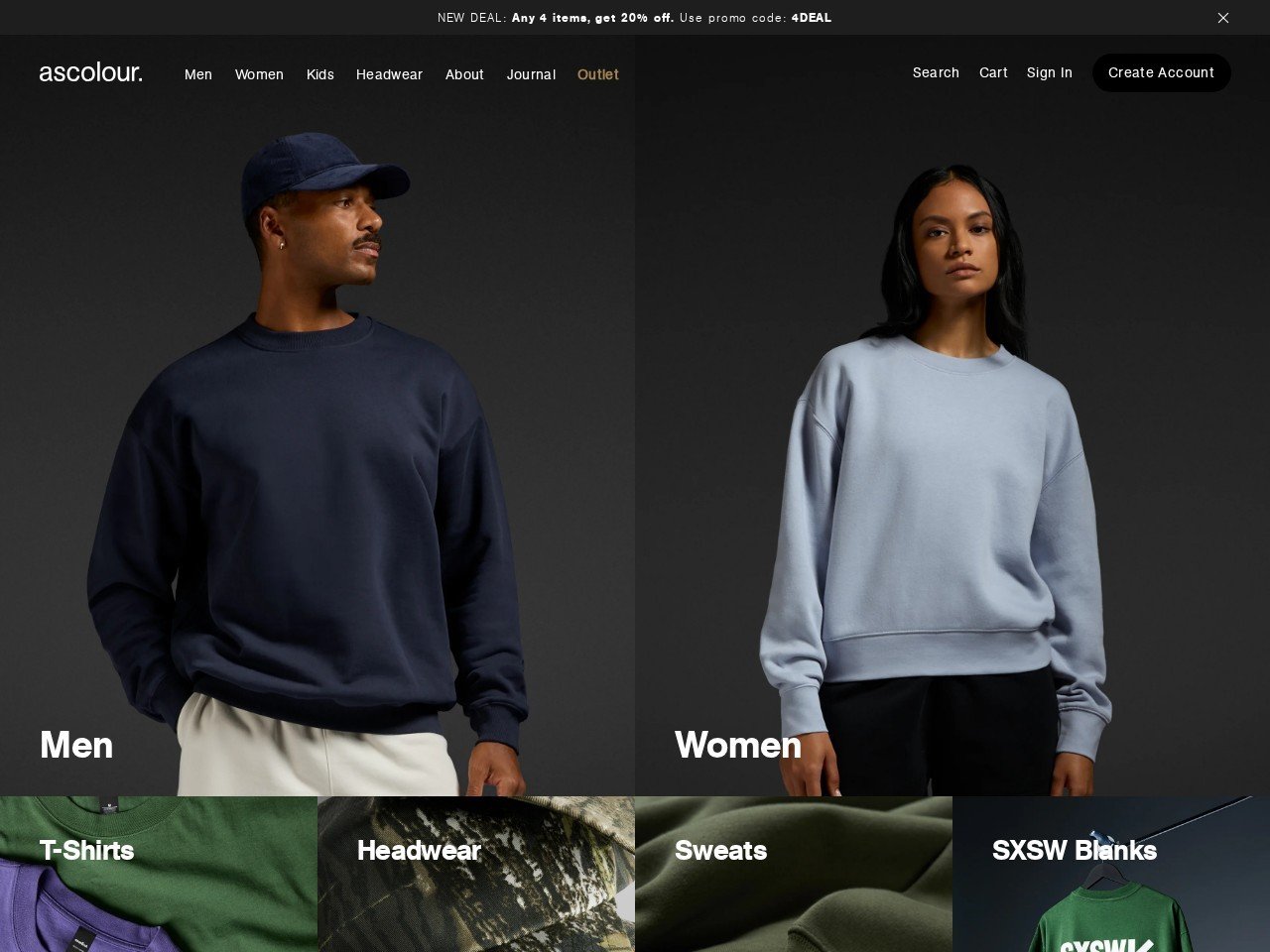 AS Colour sustainable apparel by price