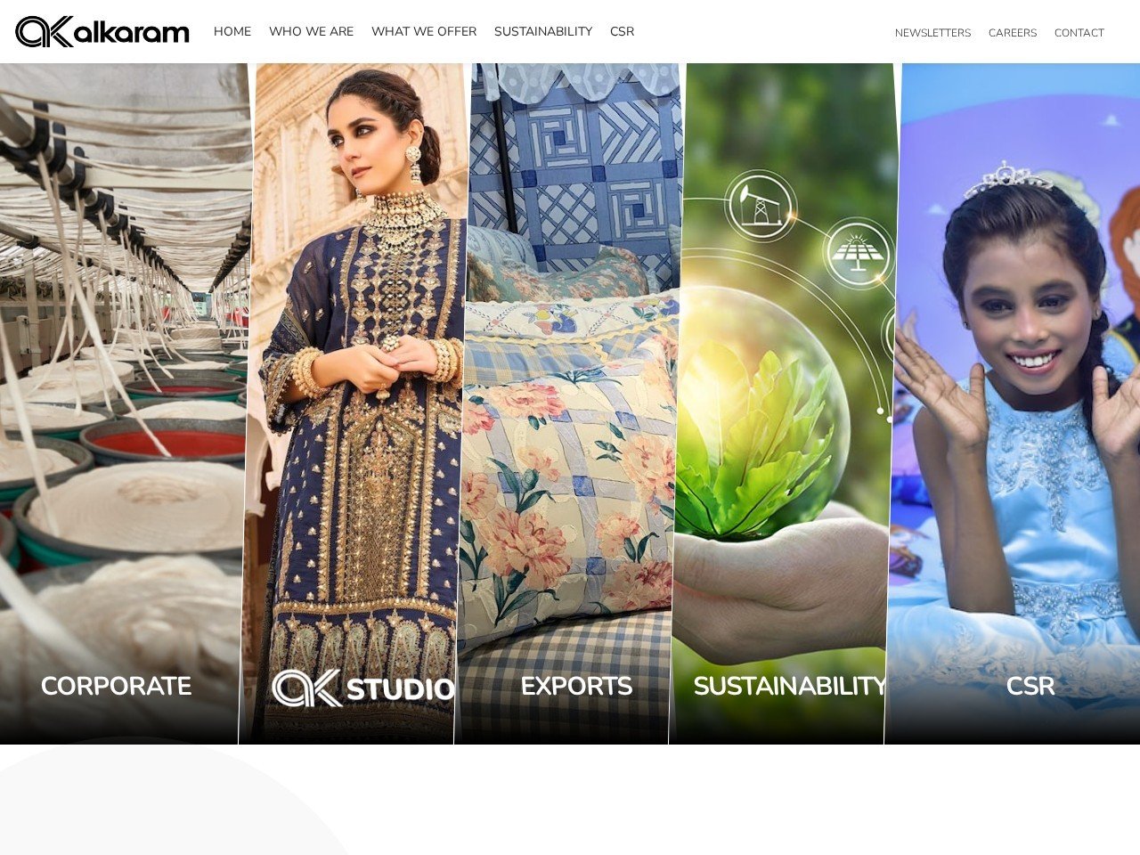 Alkaram Textile Mills clothing suppliers Pakistan