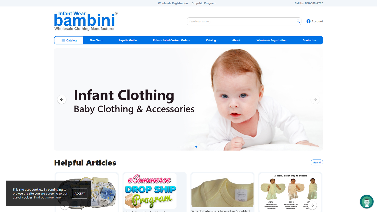 Bambini Layette garment dropshipping vendors
