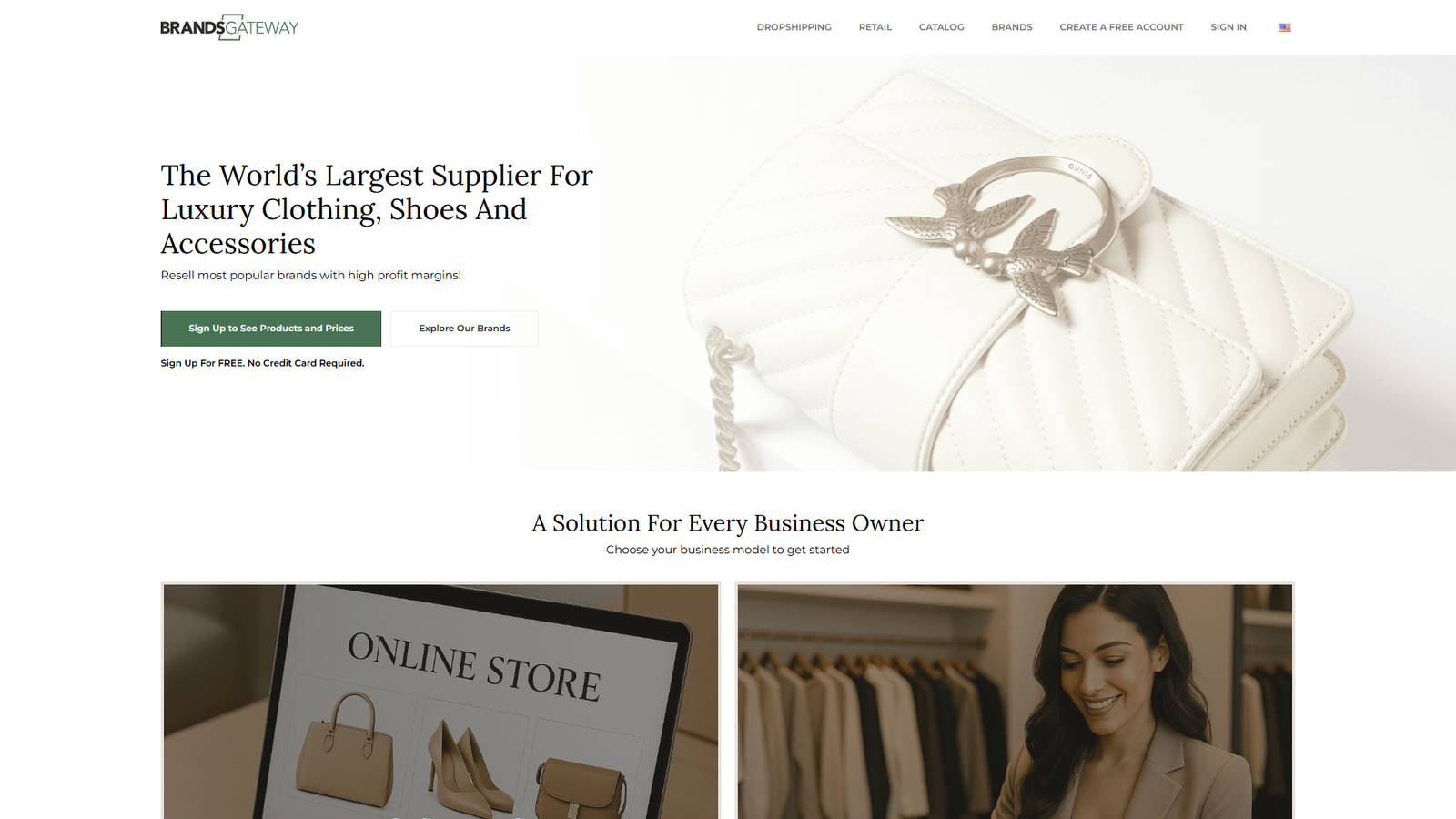 BrandsGateway high-end garments wholesale