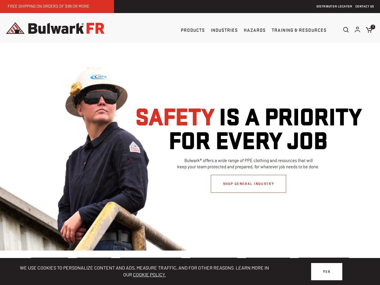 Bulwark Protection Fire-retardant clothing distributor Bulwark Protection Fire-retardant clothing distributor