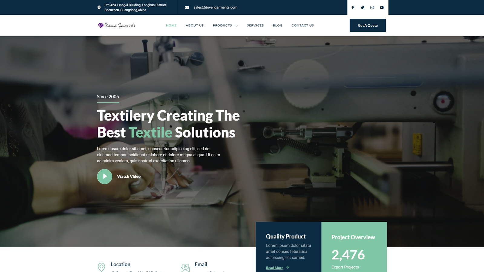 DovenGarments Clothing wholesalers China