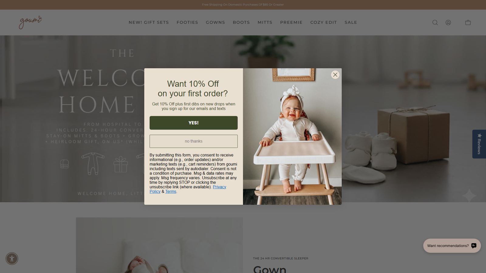 Goumi Kids baby wear wholesaler