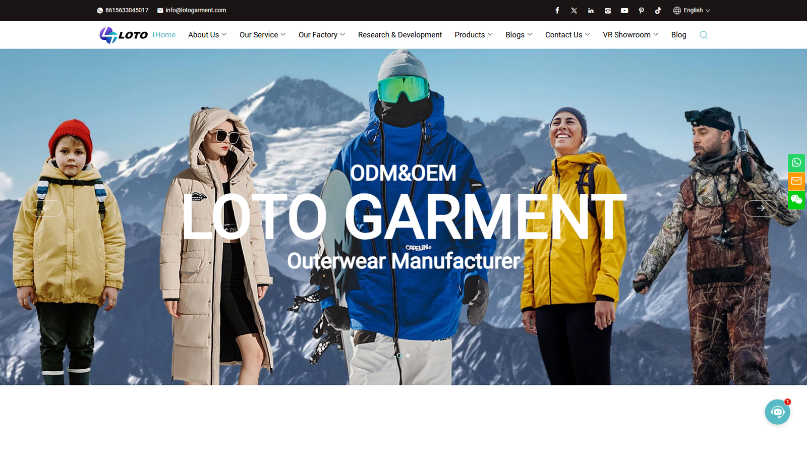 Limited Clothing manufacturers China