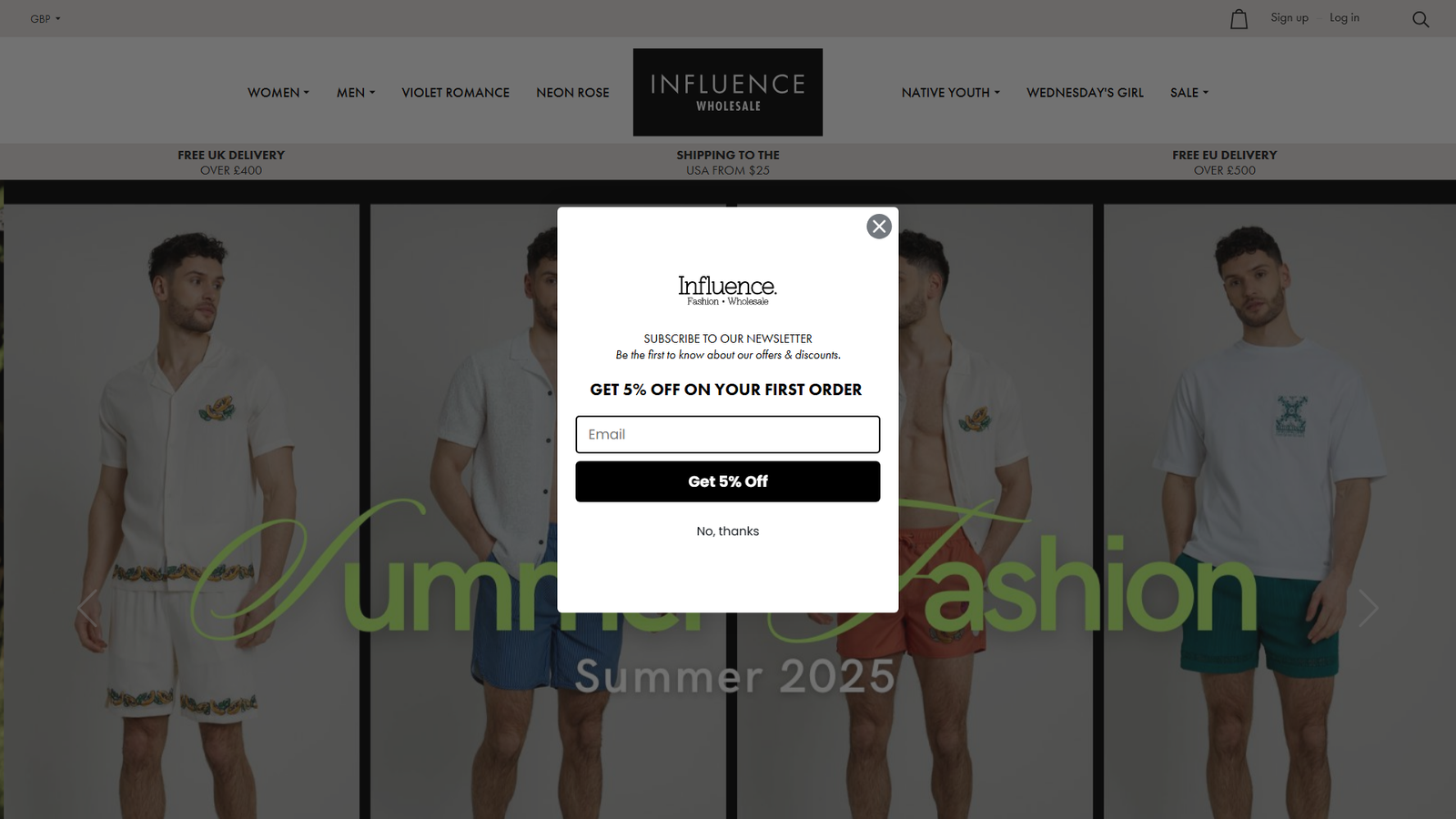 Influence Fashion trusted fashion vendors Influence Fashion trusted fashion vendors
