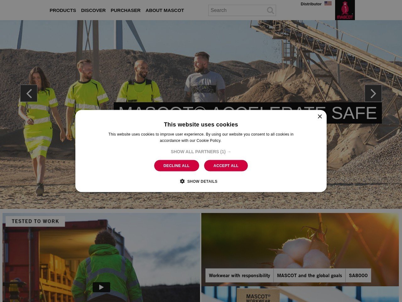 MASCOT social service attire