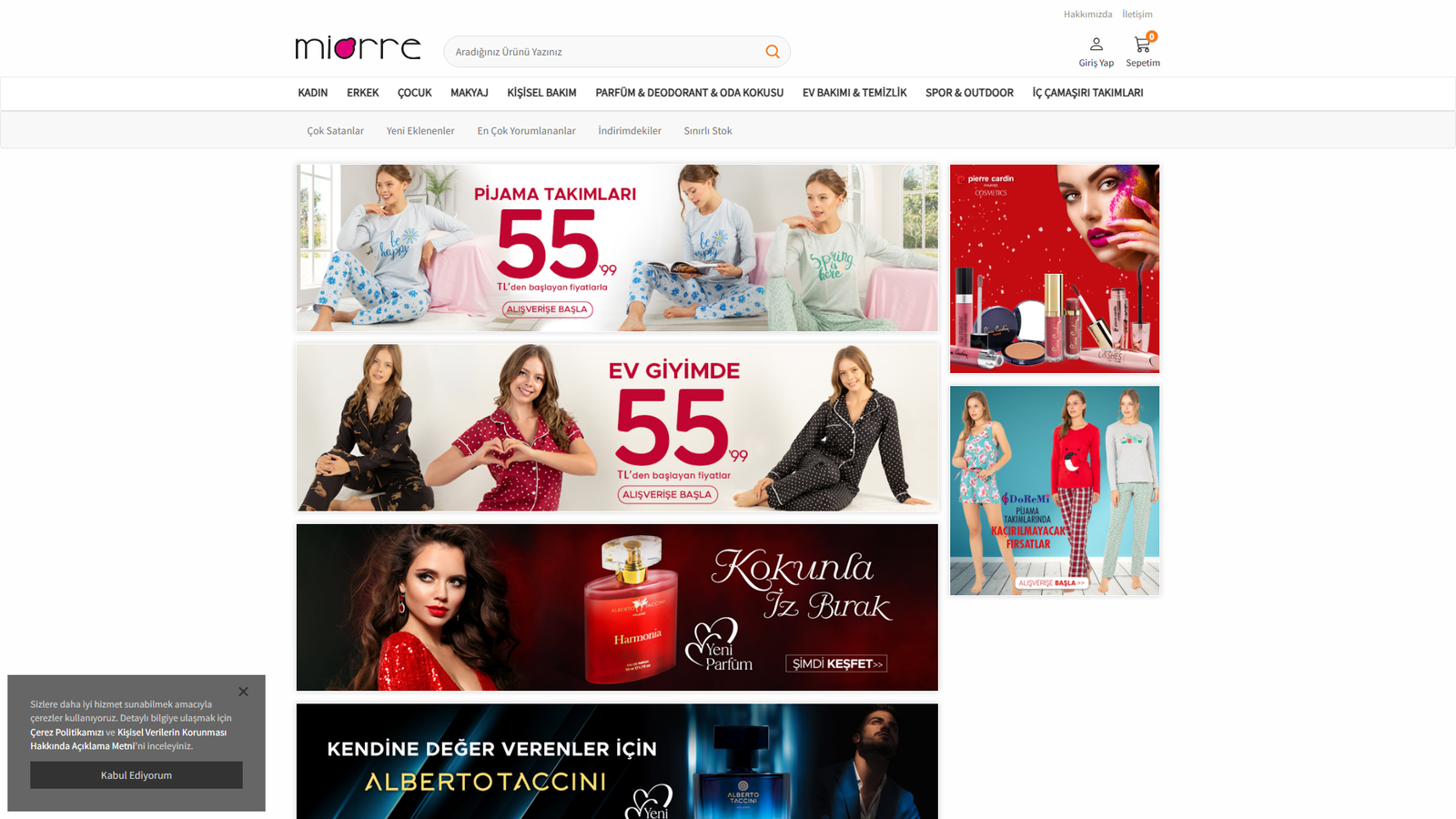 Miorre Discounted garments Turkey
