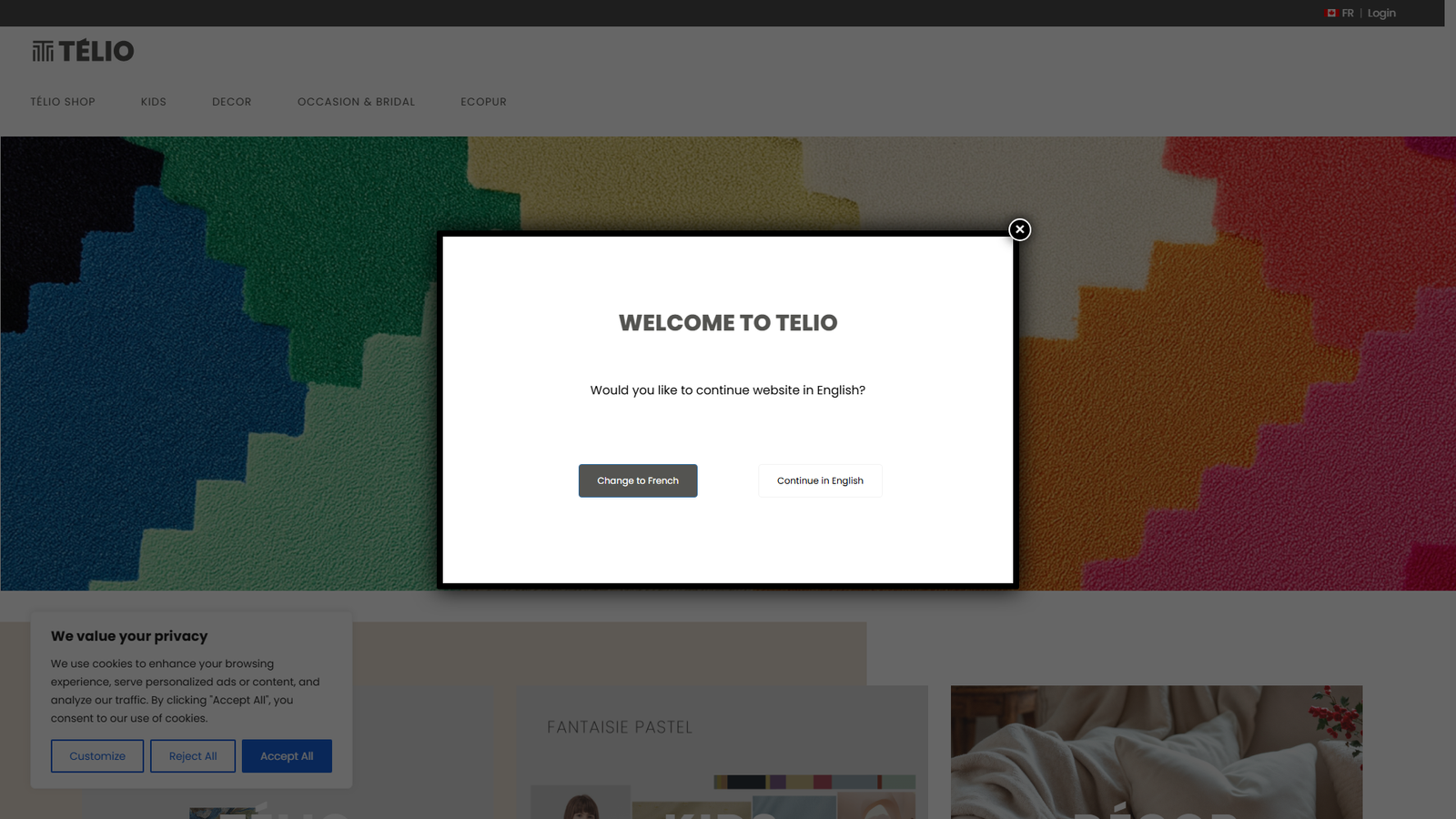 Télio cost-effective garment material