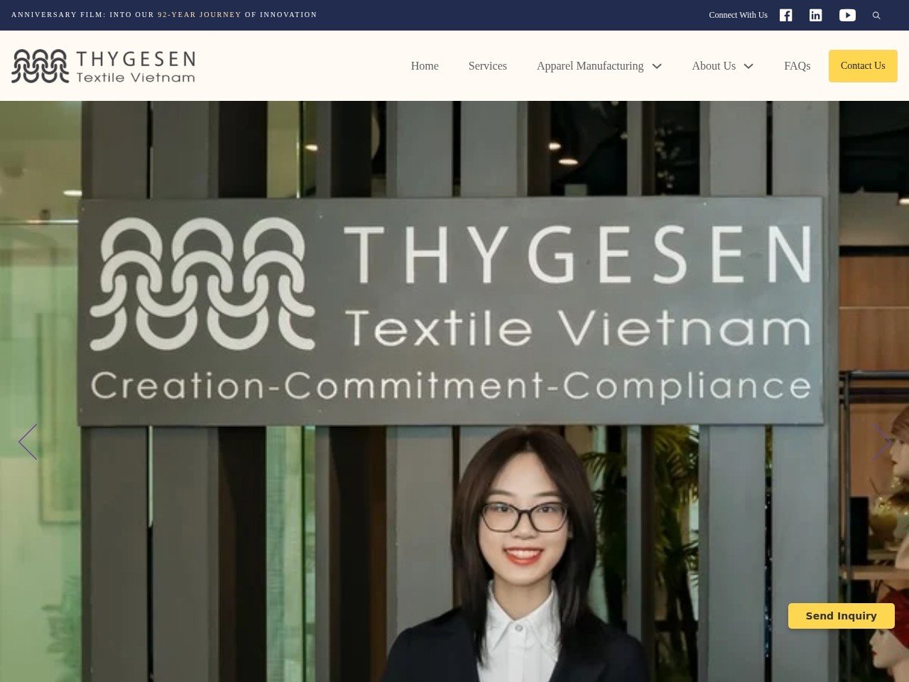 Thygesen Textile Vietnam fashion suppliers in my area