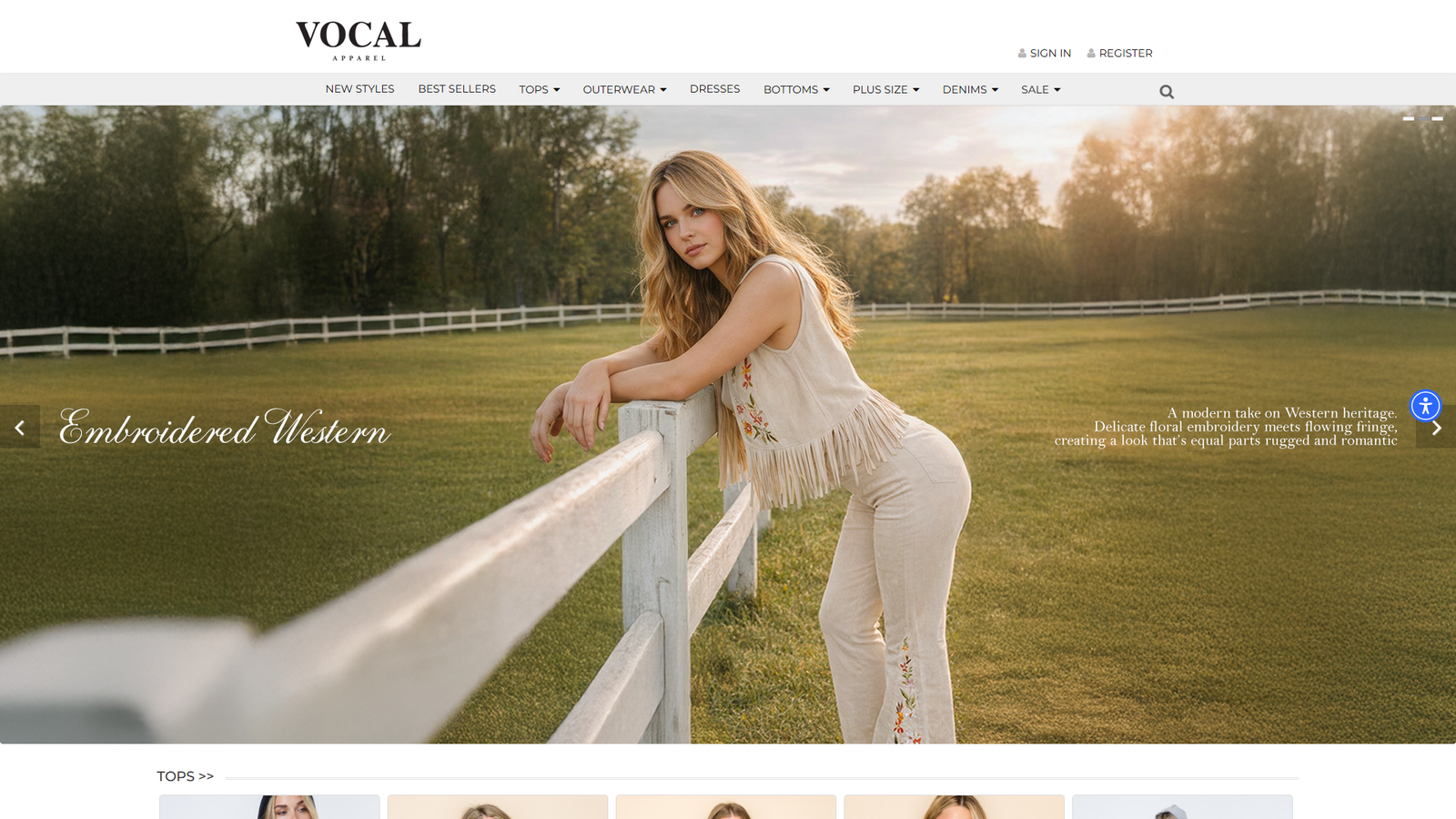 Vocal Apparel affordable women's wear