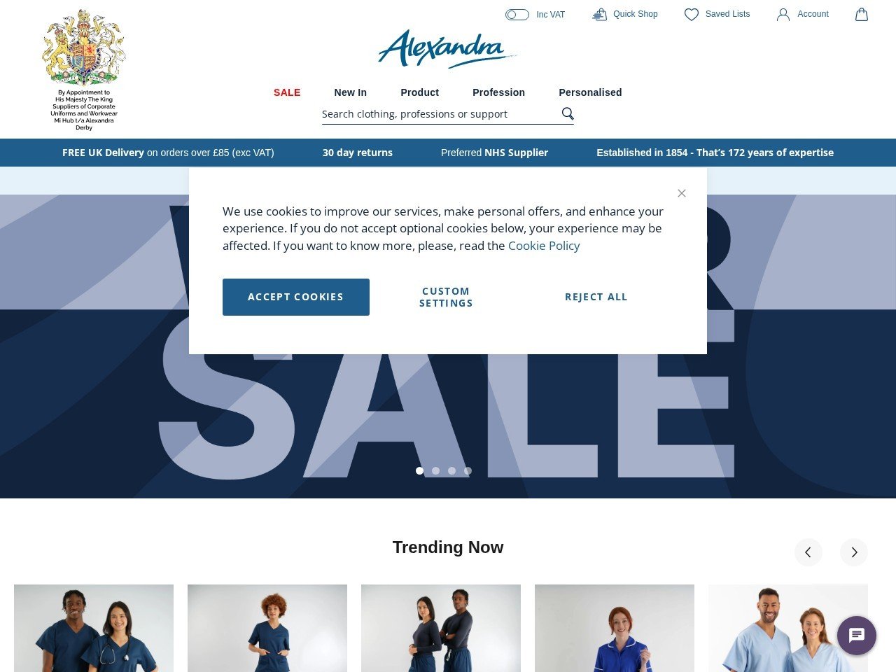 Alexandra free clothing programs