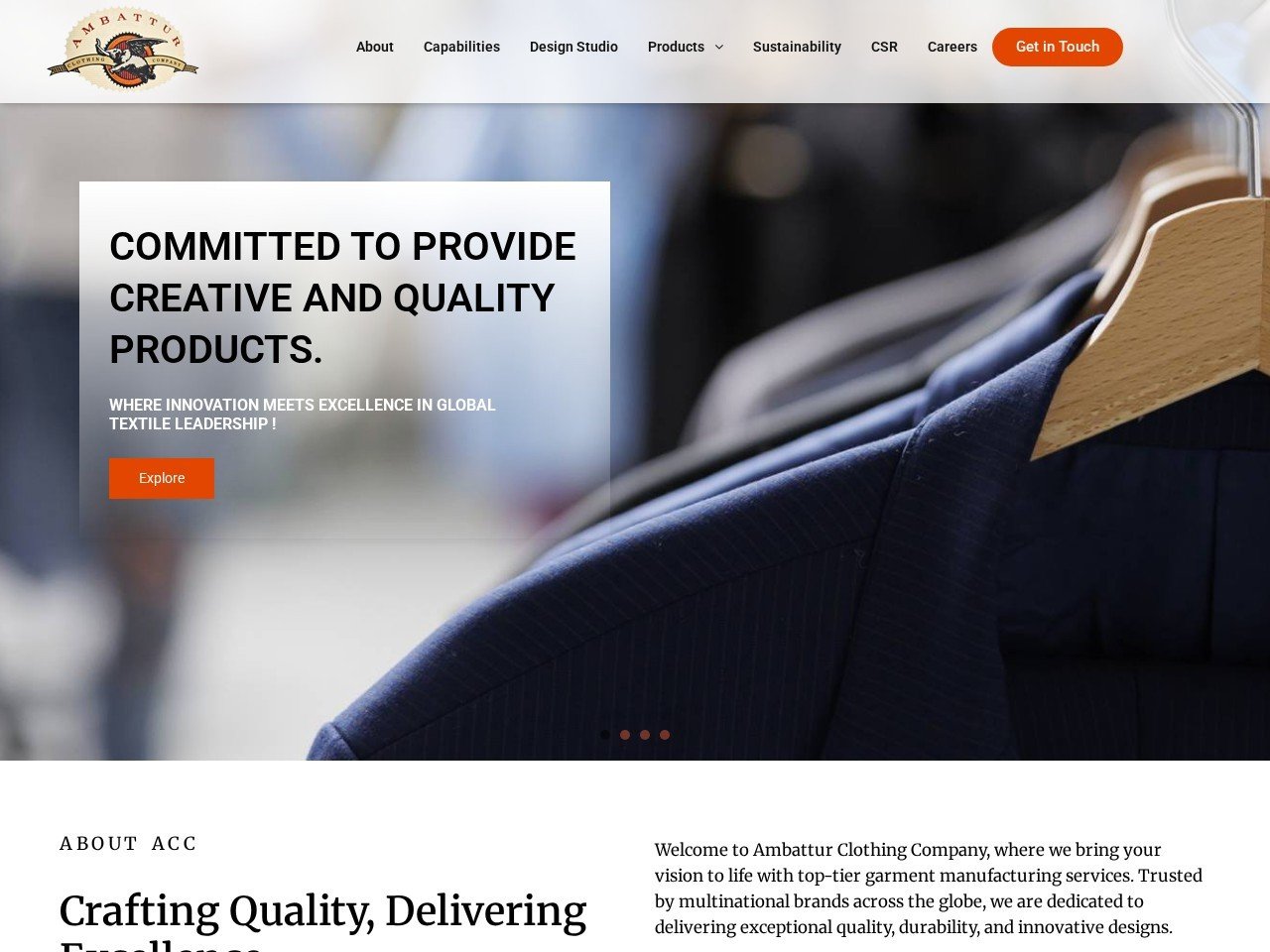 Ambattur fashion manufacturers India