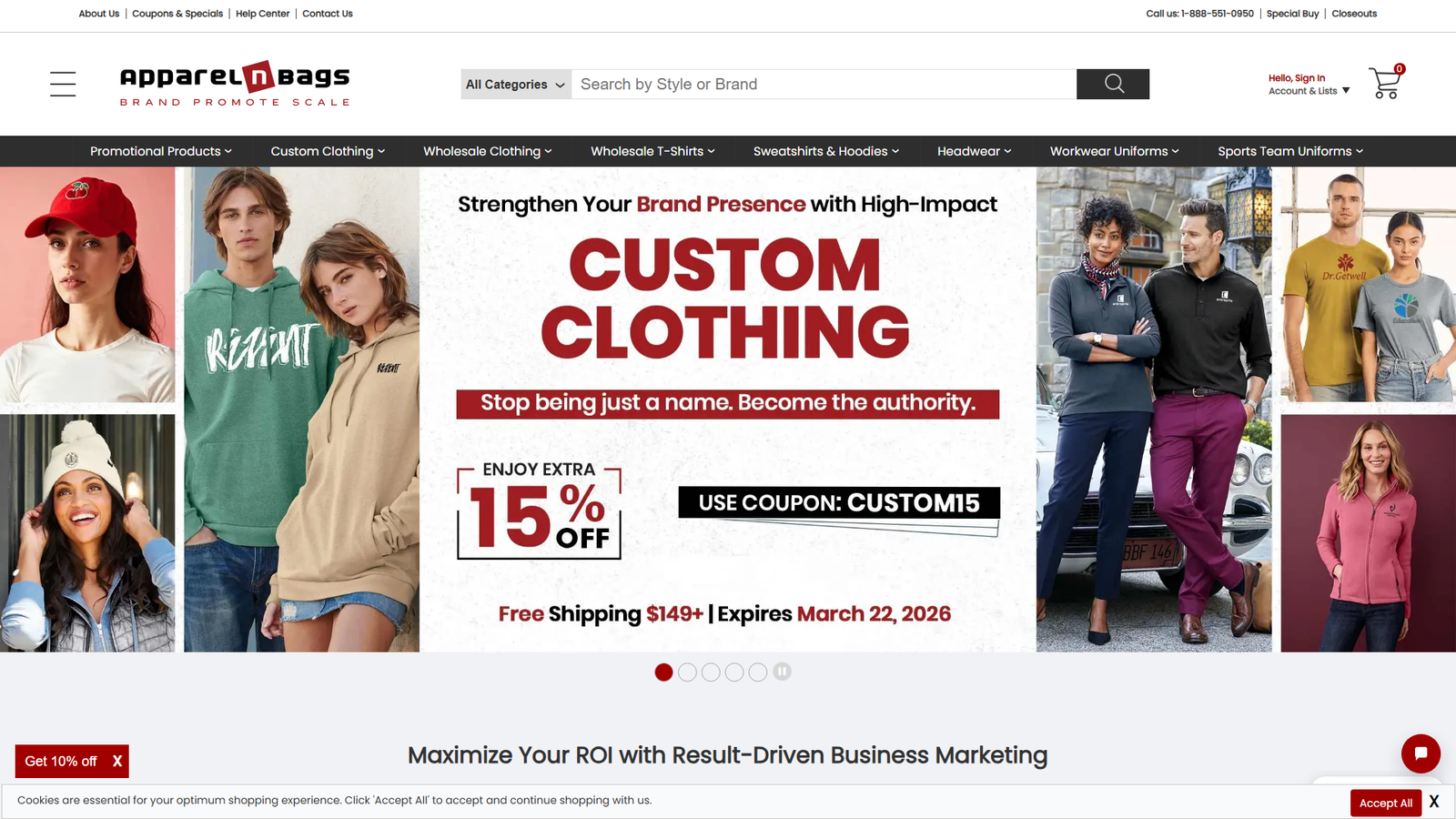 ApparelnBags textile wholesalers