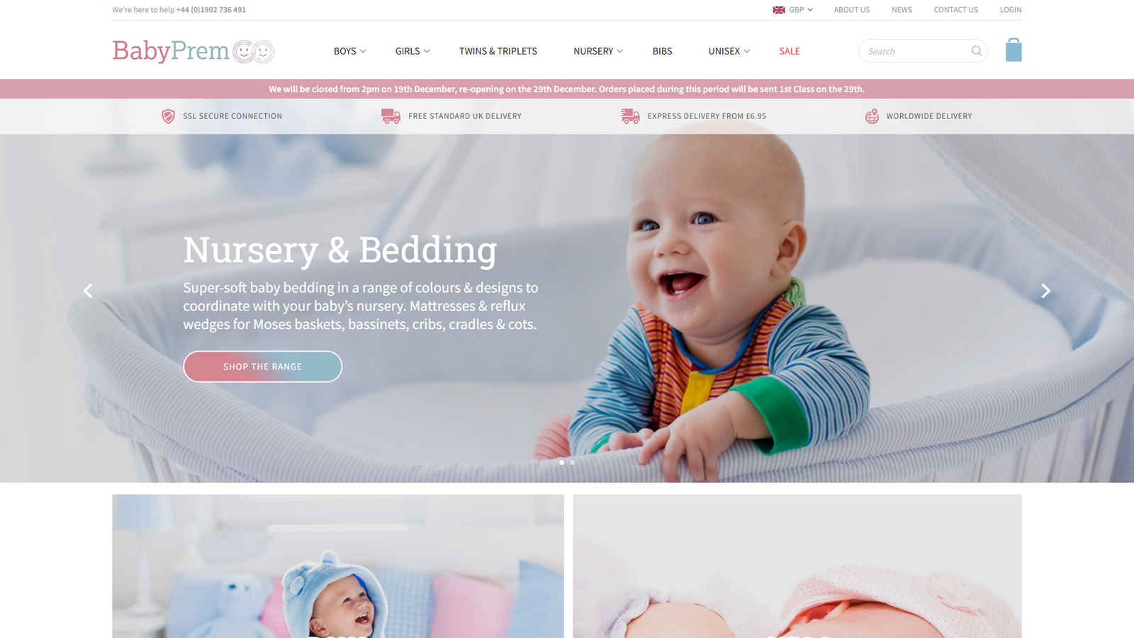 BabyPrem toddler attire provider