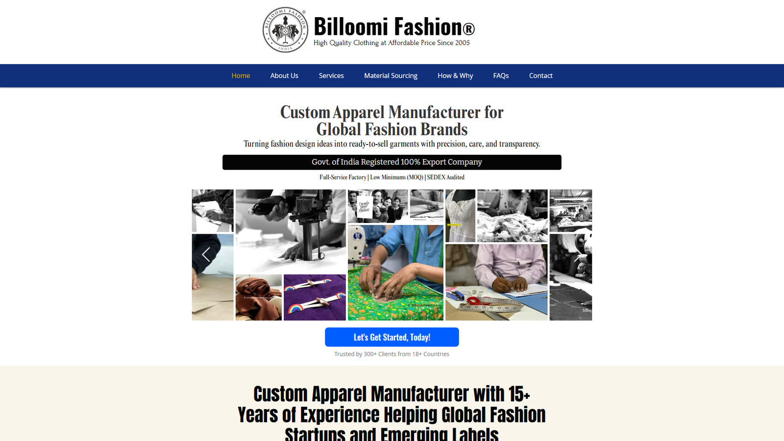 Billoomi Fashion handcrafted attire