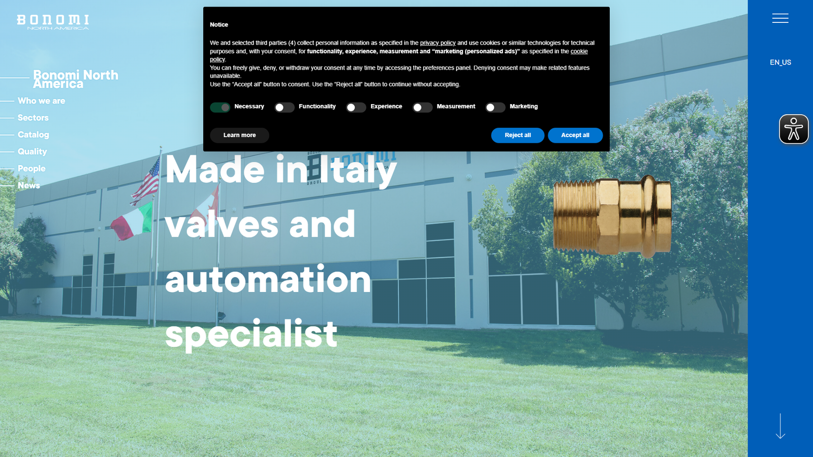 Bonomi North America washing machine valves Bonomi North America washing machine valves