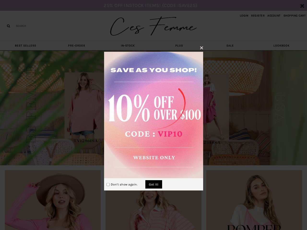 Ces Femme thml clothing distribution Ces Femme thml clothing distribution