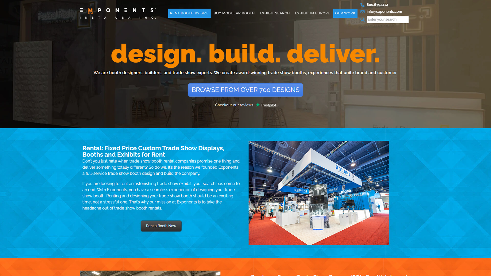 Exponents promotional table wrap