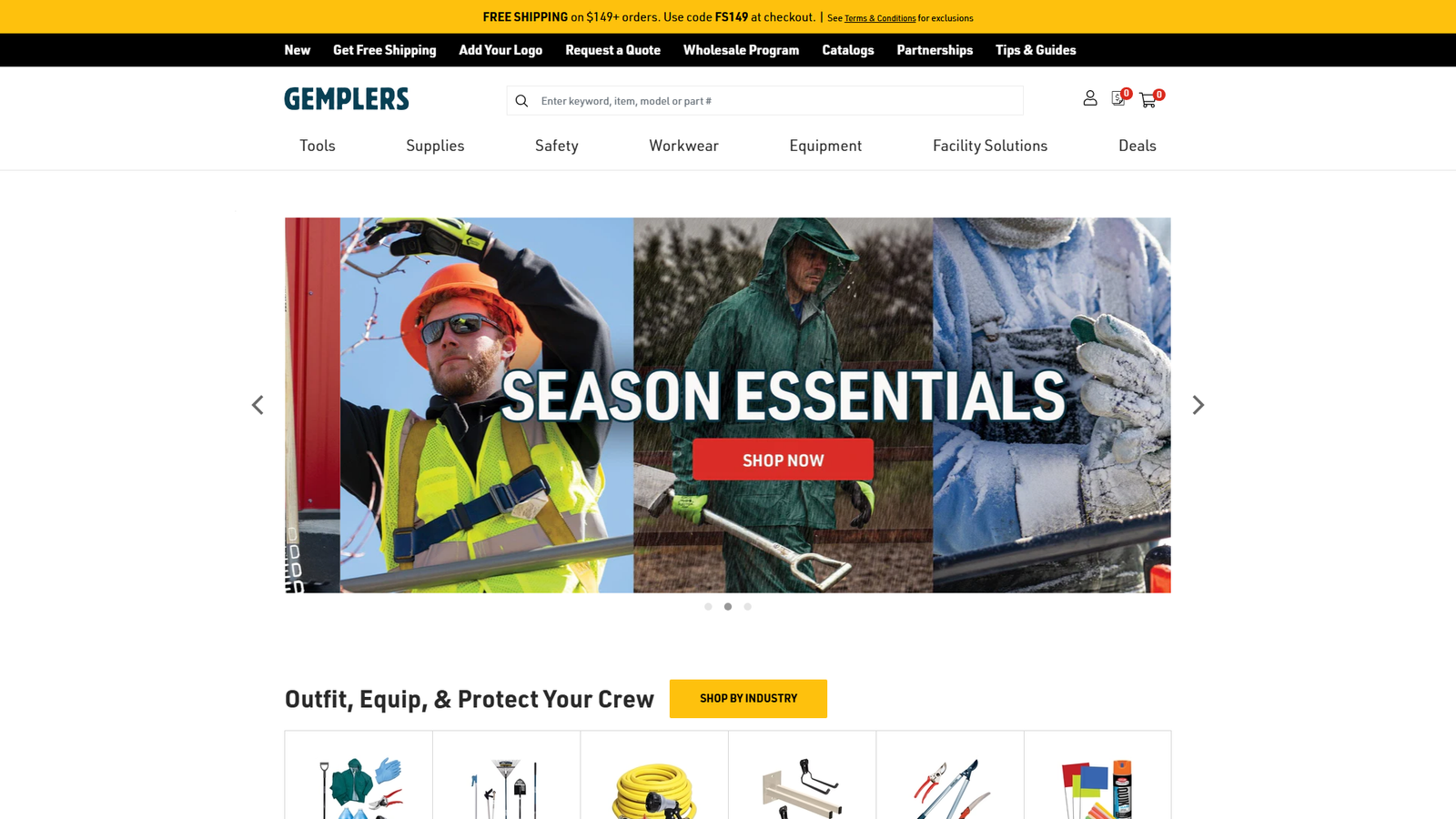 Gemplers heavy-duty garments