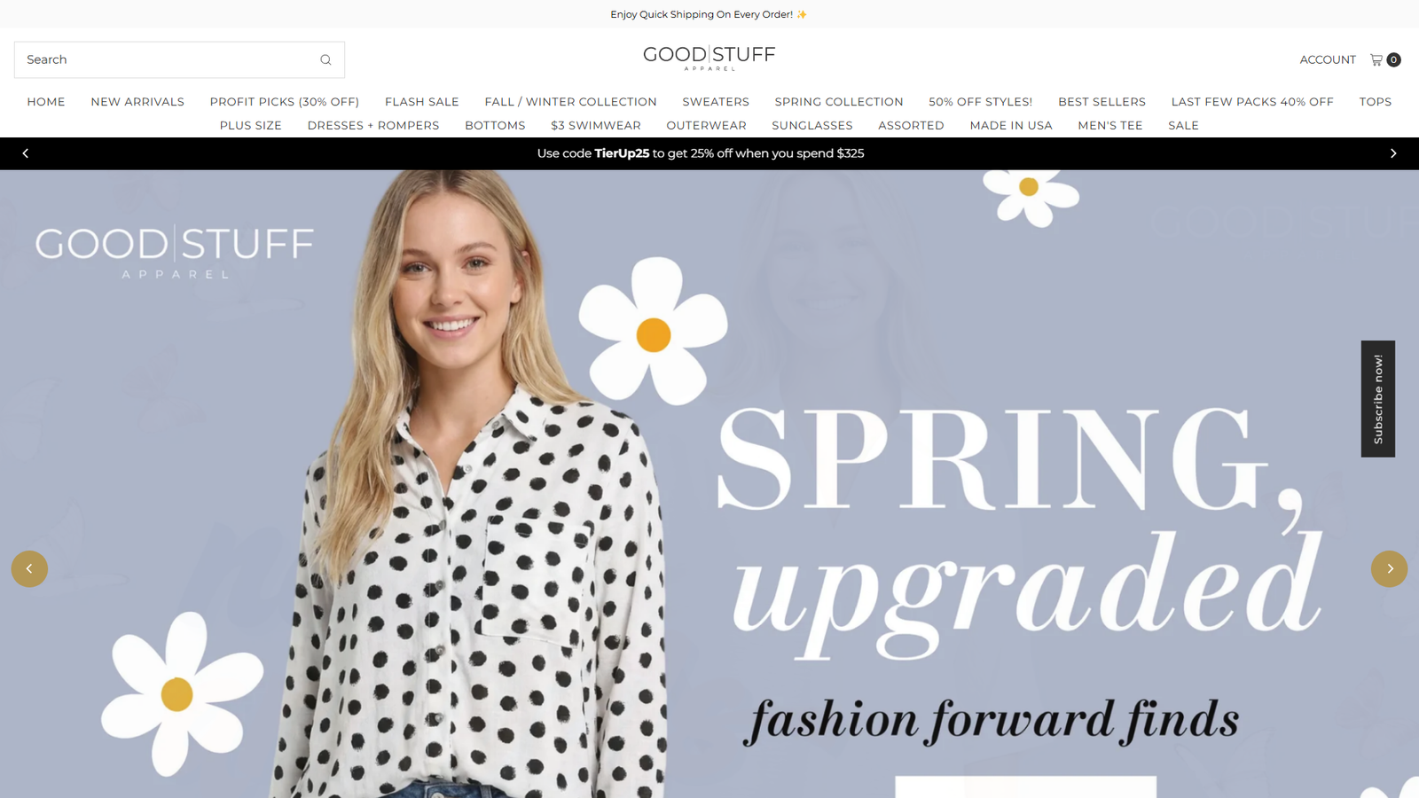 Good Stuff Apparel mass apparel offerings Good Stuff Apparel mass apparel offerings