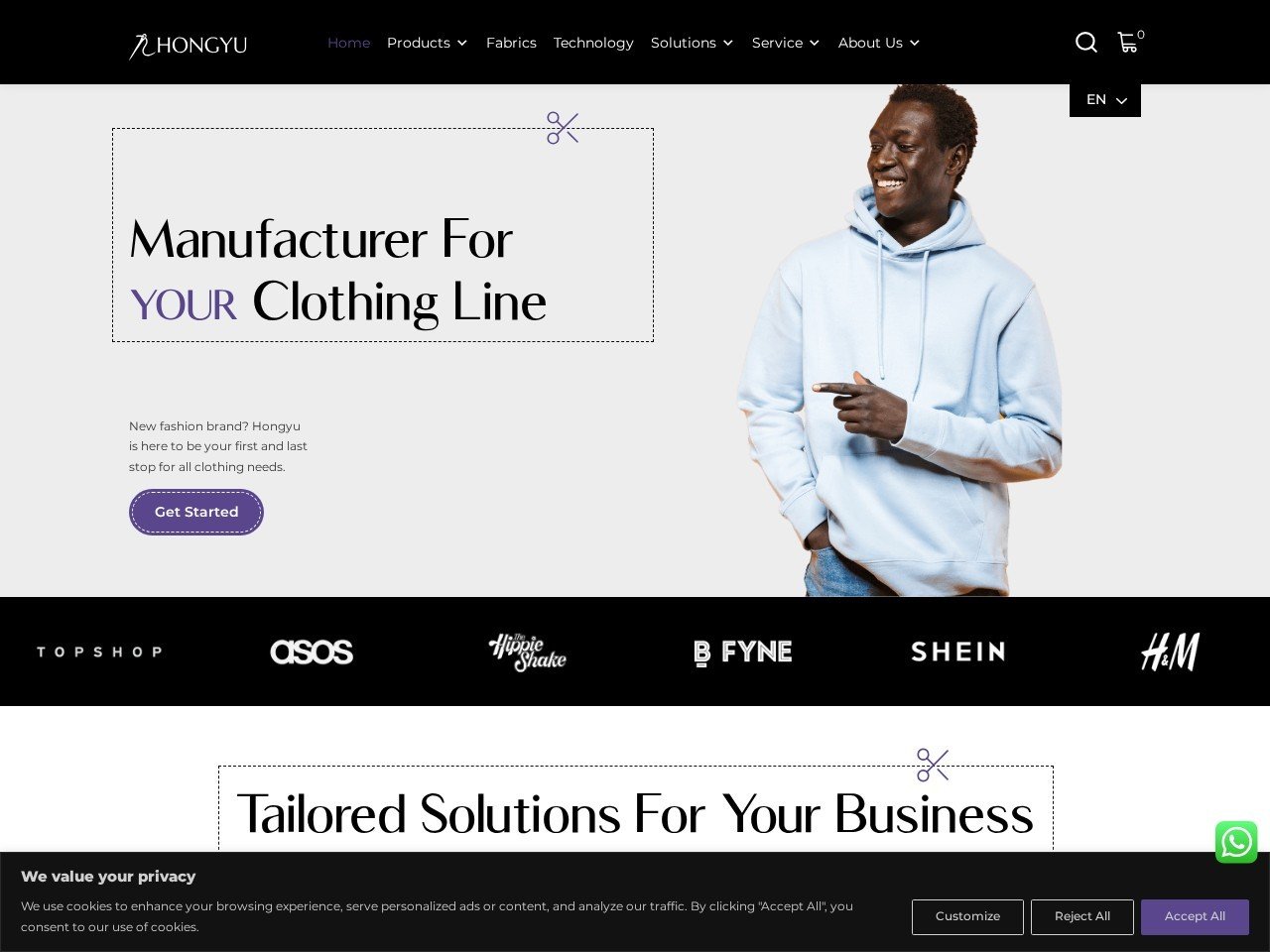 Hongyu Apparel fashion production house