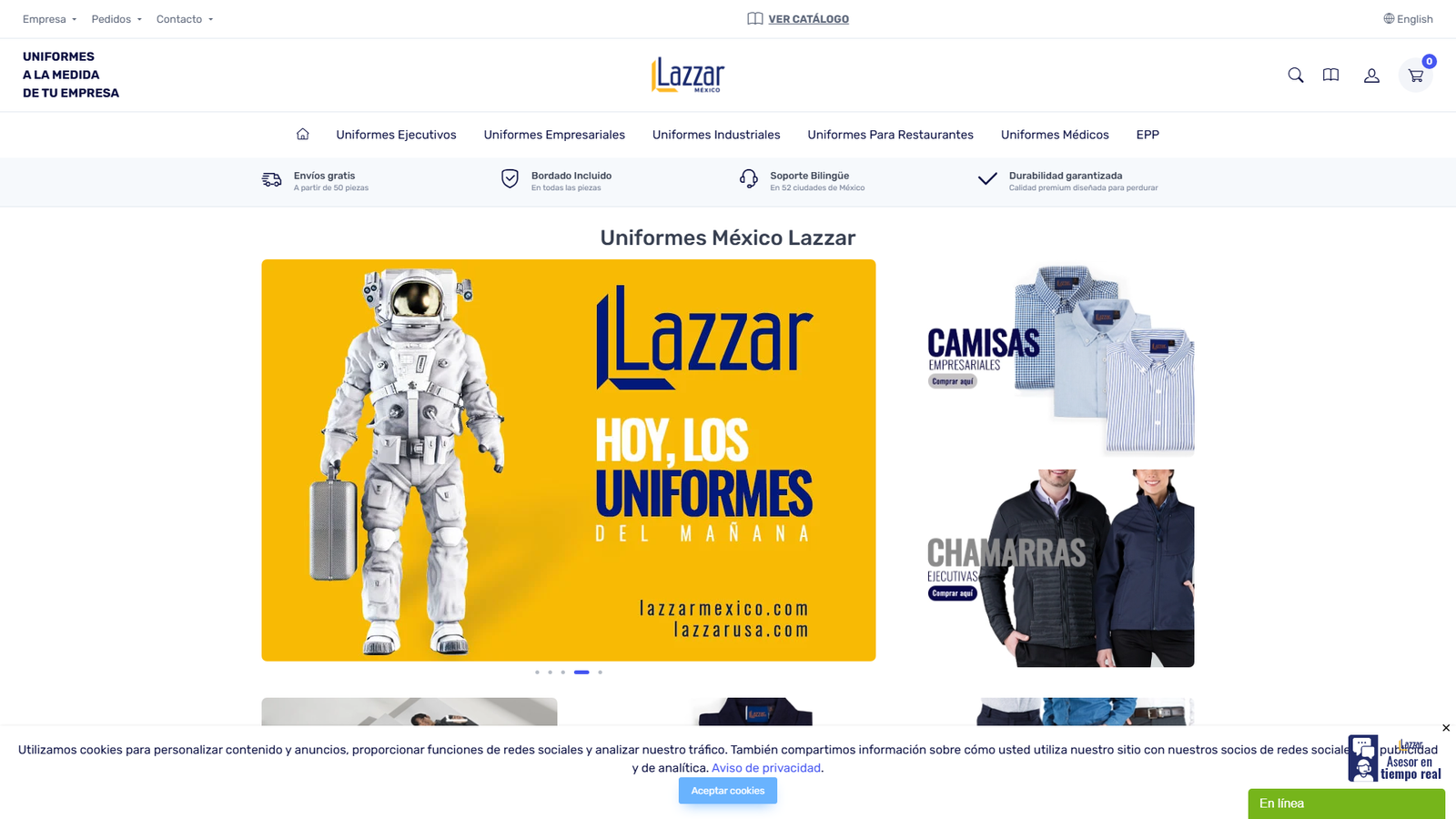 Lazzar Mexico clothing suppliers