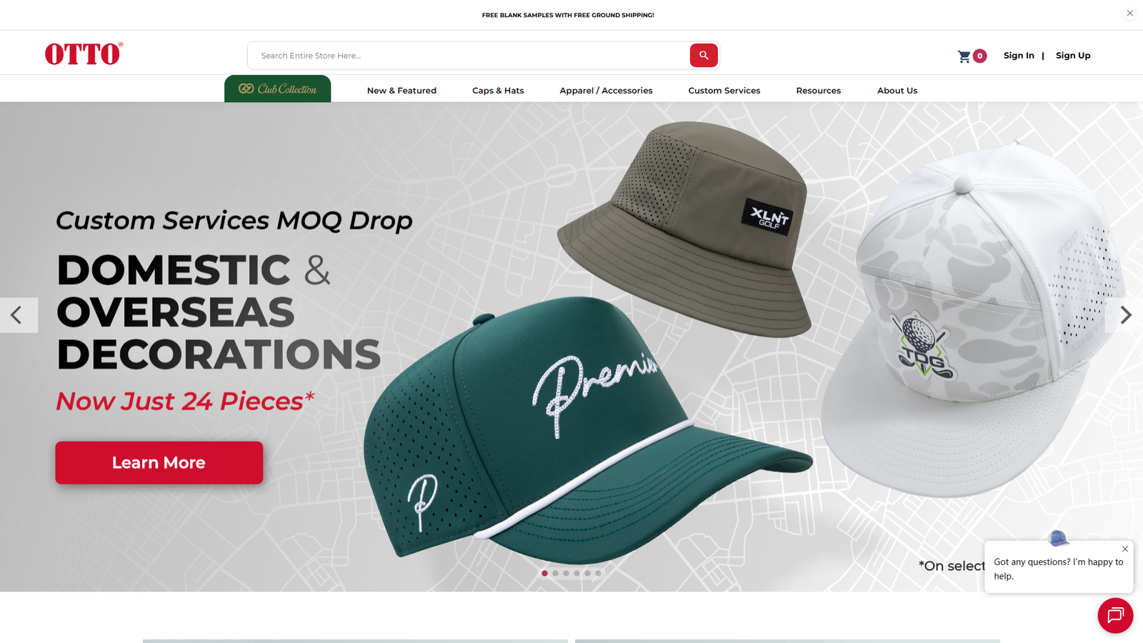 OTTO CAP clothing wholesale guide