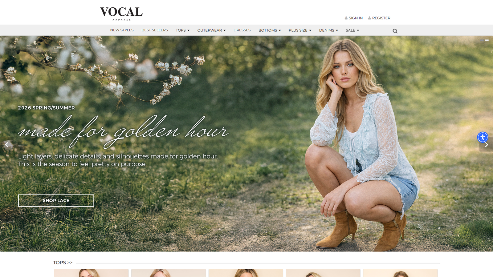 Vocal Apparel affordable women's wear