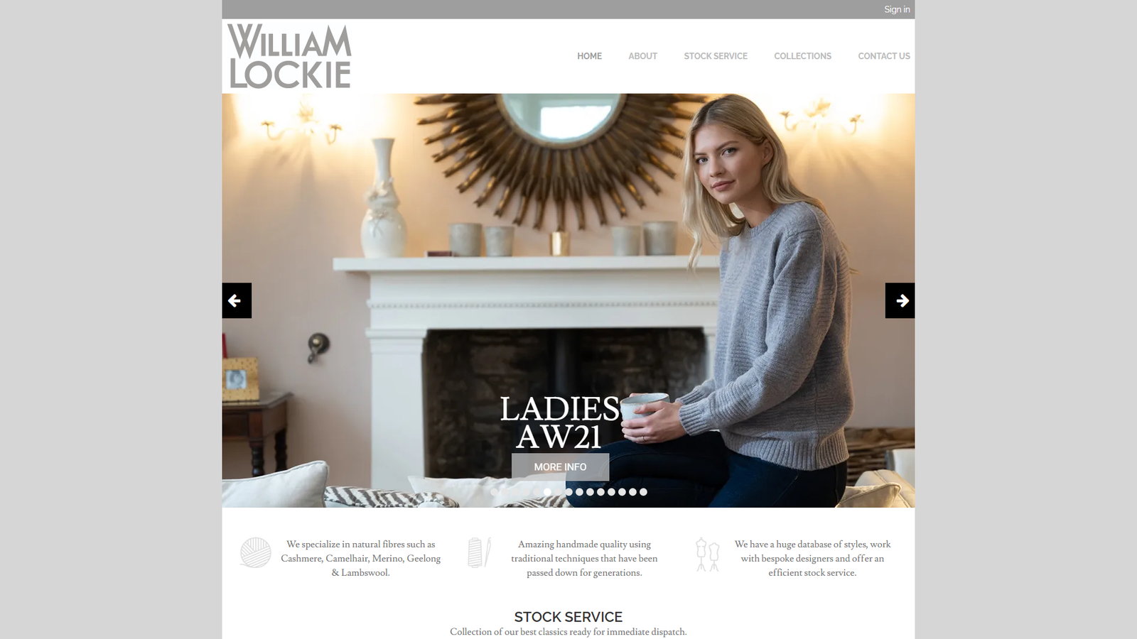 William Lockie UK clothing production