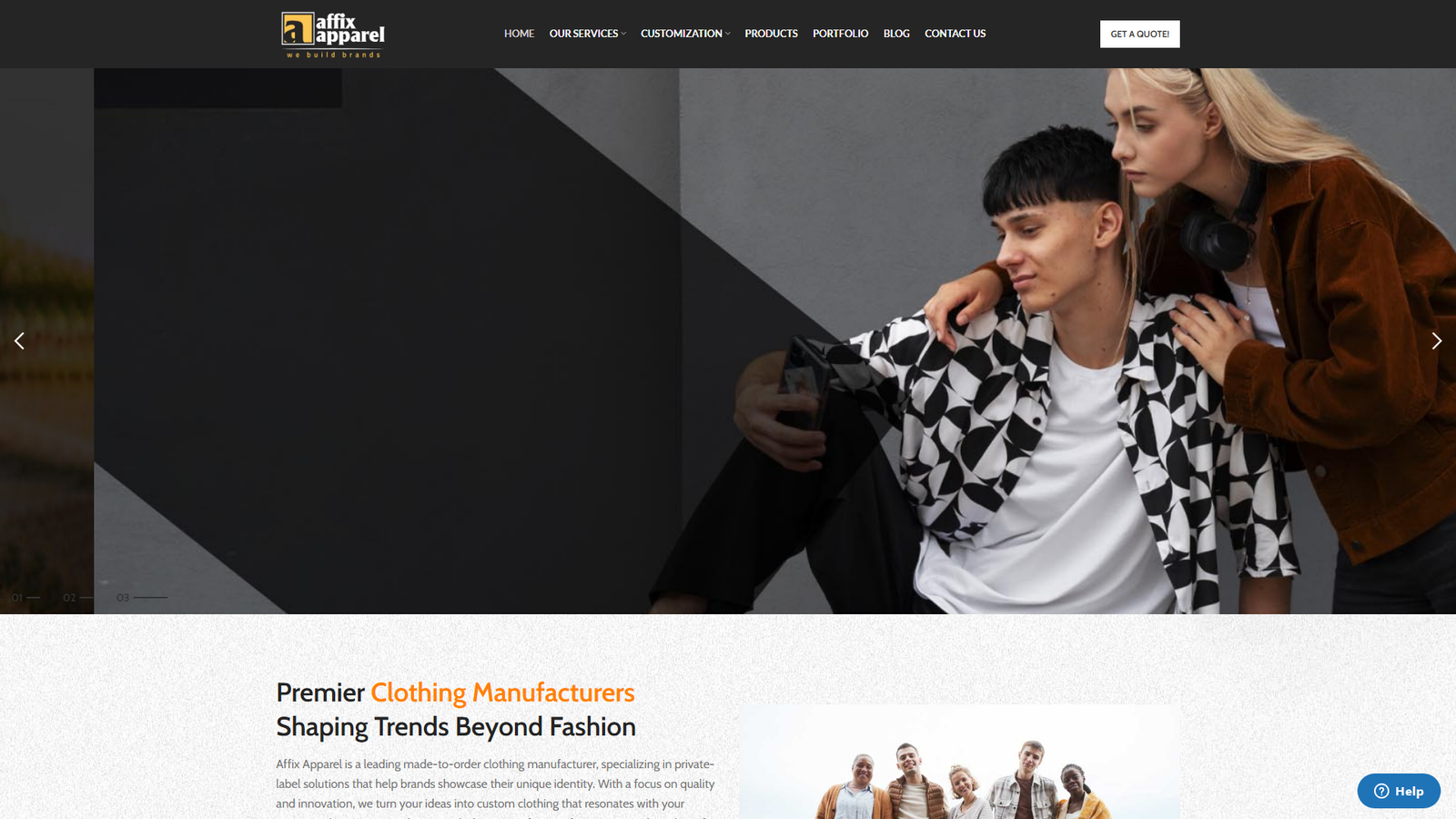 Affix Apparel apparel manufacturers Affix Apparel apparel manufacturers