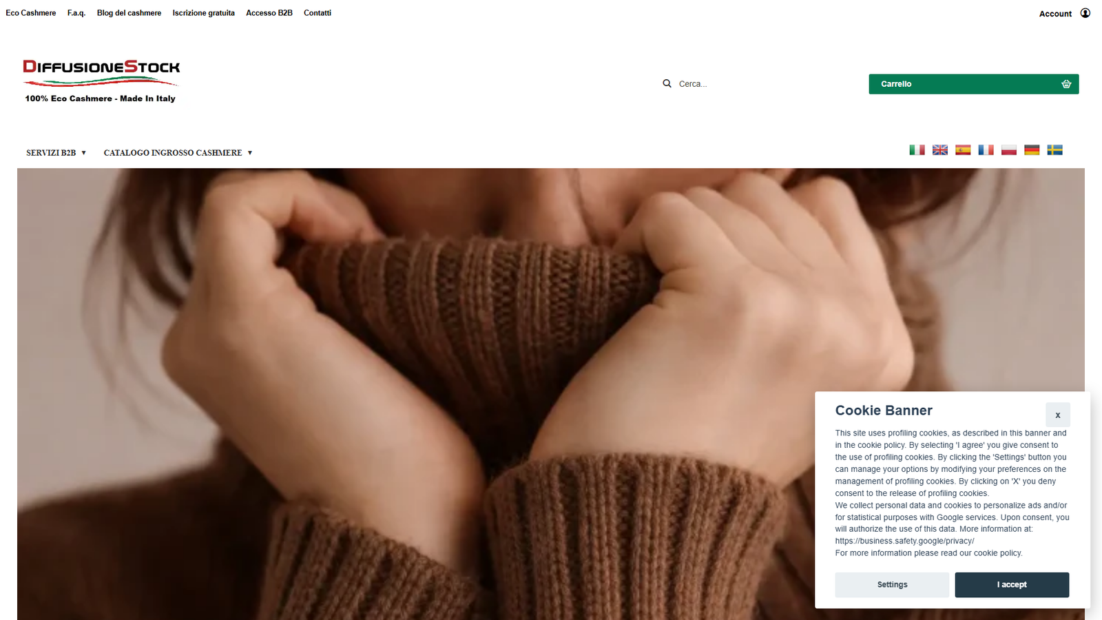 DiffusioneStock Fashion wholesalers Italy